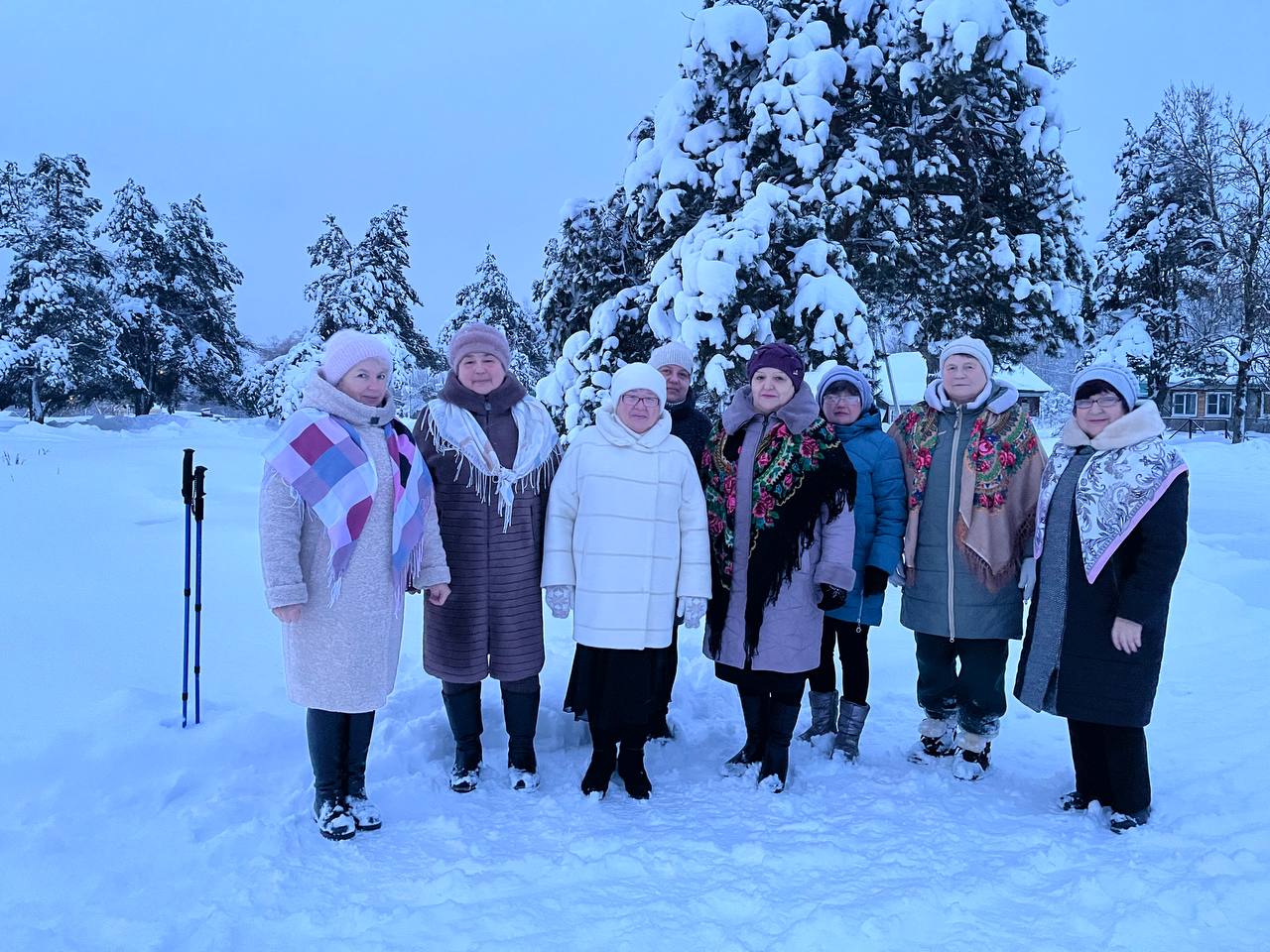 «Вечер добрых историй»: как в клубе «Гармония» встречали Старый Новый год