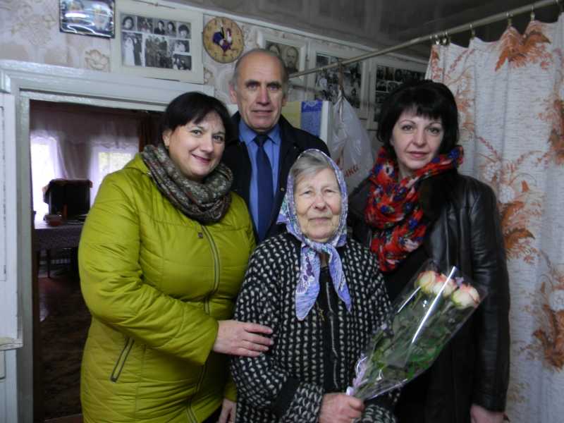 90 лет ветерану войны и труда