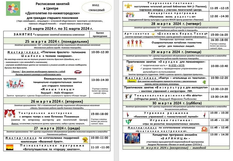 Долголетие по-нижегородски