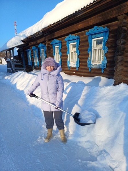Зимние будни социальных работников