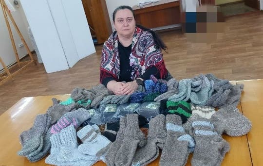 Пусть наши носочки согревают участников специальной военной операции в холода!