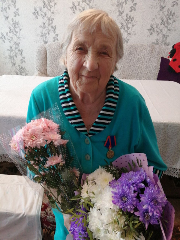 Строителева Мария Михайловна отпраздновала своё 90-летие 