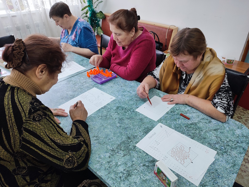 Групповое развивающее занятие «Фитнес для ума»