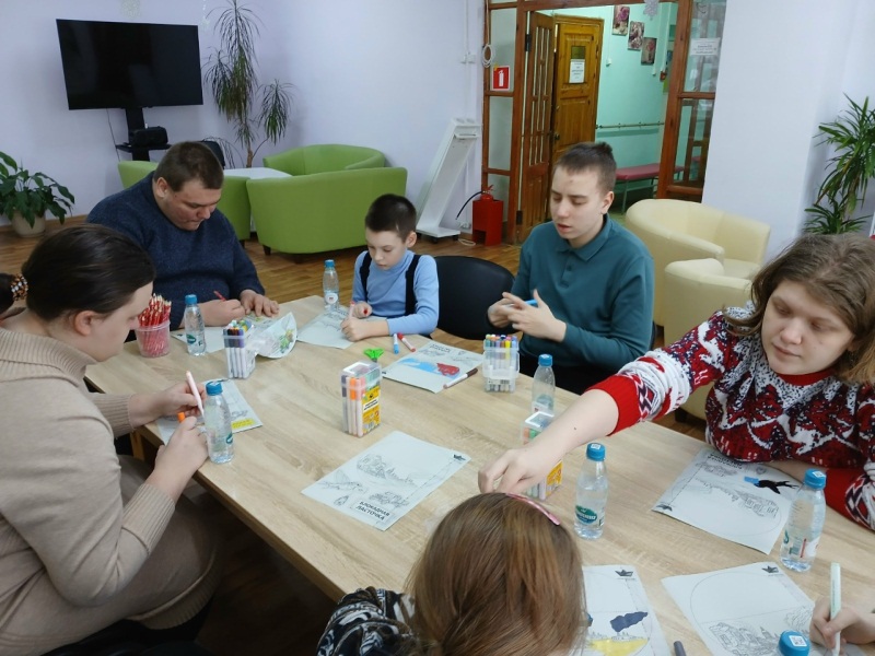 Инклюзивное занятие клуба «Поверь в себя»