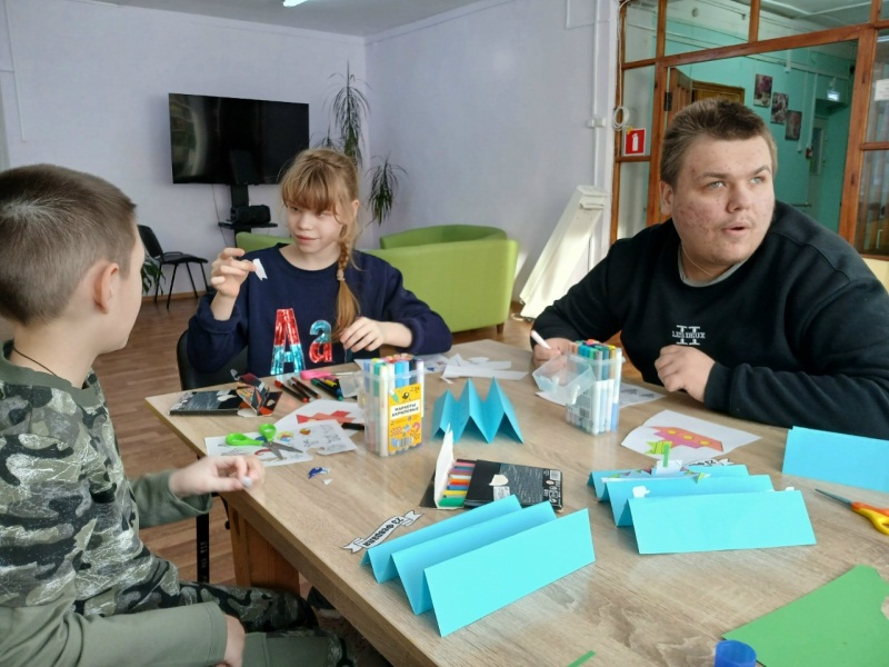 Инклюзивное занятие клуба «Поверь в себя»